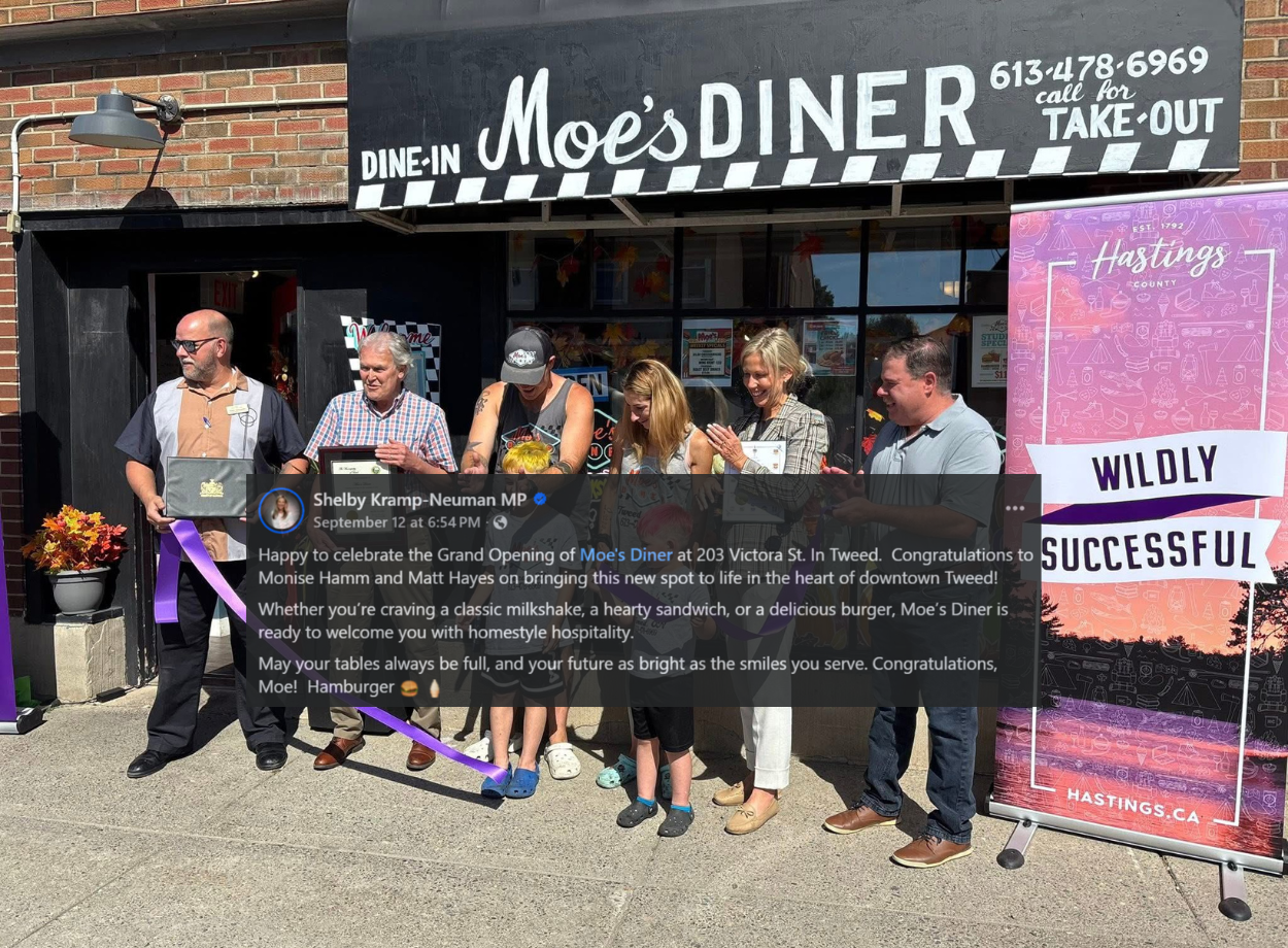 MP Kramp-Neuman's Surprising Appearance at Local Grand Opening