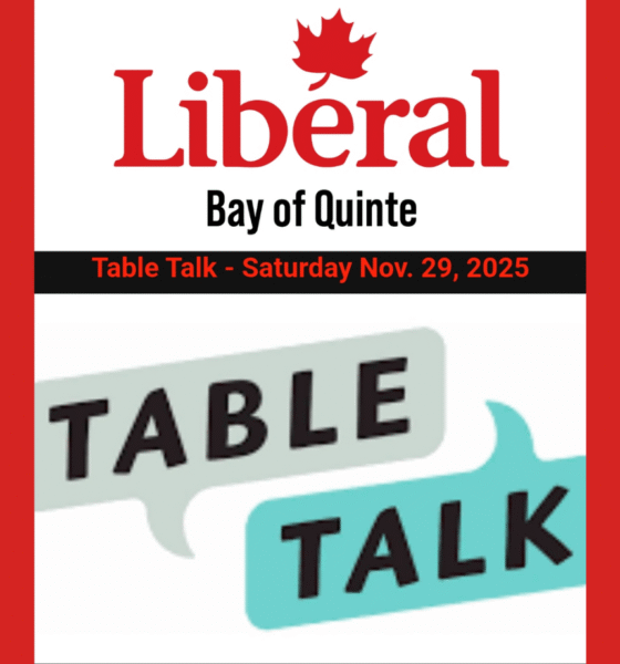Liberal MPs Discuss Food Security Cost of Living Crisis at Bay of Quinte Event